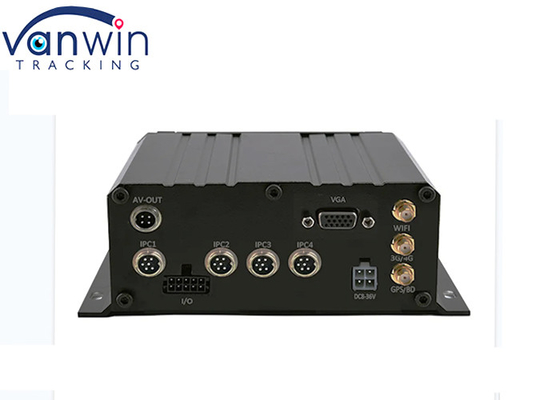1080P MNVR GPS dépistant 4 la Manche DVR mobile pour la gestion de flotte de véhicules